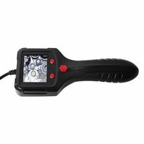 Borescope Inspection Camera with Screen 9mm Lens HD Handheld Portable Pipeline Sewer Industrial Endoscope abs, frosted material