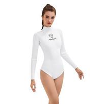 Womens 2.5mm Neoprene Full Wetsuit Snorkeling Freediving Surfing Spring Summer Fall Warmth Protection Small