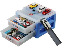 Takara Tomy Parking Tomica Case Miniature Car Toy Storage Case Ages 3 and up TOMICA 'Tomica 24' Up, ST Mark