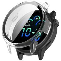 Tempered Glass Case For Garmin VivoActive 6 PC Shell Anti-scratch Screen Protector Watch Cover For Garmin Active 5 6 Accessories Garmin Vivoactive 5 skaidri