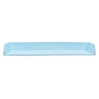 Bathtub Splash Guard PlayPad with 11 Suction Cups Doll Tray Caddy Holder Storage with 3°Drainage Slope Doll Holder Play Shelf mėlyna
