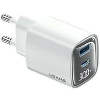 Usams Ład. Siec. Cc229 30W Ganusb-C/Usb-A Fast Charging Xc Series Biały/White Cc229Tc02