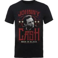 Johnny Cash Unisex In Black Country Rock Licensed TShirt Unisex L