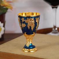 Mini Vodka Goblet 30ml European Style Spirits Cup Simple Clear Liquor Glass for Bar Festive Events 6 black