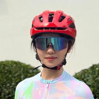 ENKIDU Unisex Day And Night Cycling Sports Running Windproof UV Protection Goggles, Flowing Colorful Blue