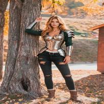 Valkyra Steelheart Cuirass Women's Medieval Fantasy Armor, Handcrafted Warrior Breastplate, Valkyrie Cosplay Costume