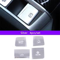 Civic 2016-2019 E-Brake Switch Cover - Silver 4PCS