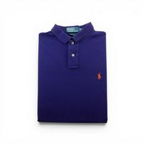 Seconde vie - Polo manches courtes Homme Custom Fit - Bon état M violetinė