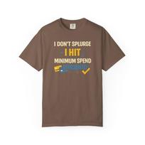 Minimum Spend Credit Card Bonus Point Miles Travel T-shirt L