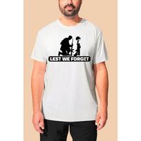 Lest We Forget Armed Forces Day T-Shirt British Amred Forces Vateran Unisex Tops S