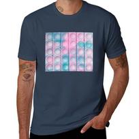 Tie dye pop it TShirt Abstract Pattern Print Top S