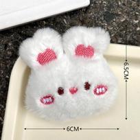 Cute Cartoon Animal Brooches Chick Bear Rabbit Panda Plush Doll Personality Backpack Clothes Lapel Pin Decorative Accessories 9