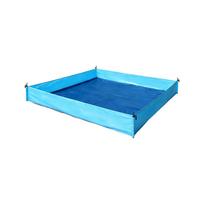 Sulankstomas nešiojamas paplūdimio lauko iškylos pledas One Size mėlyna