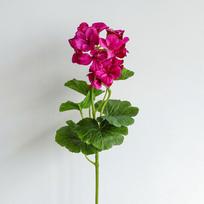 2 Heads Artificial Begonia Flowers Real Touch UV Resistant Silk Fake Flower Realistic Flower Art Floral Arrangement