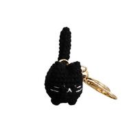 Hand Crocheted Toy for Play and - Interactive Toy for Cats One Size juoda