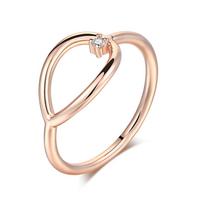 Midi Finger Circle Rings For Women Personality Rose Gold Hollow Out Inlaid Zirconia All Size Fashion Jewelry R843 4