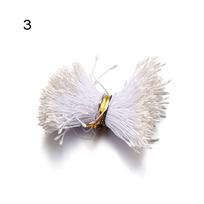 Wedding Decoration Double Heads Hand-made Artificial Pearl Flower Stamen Pistil DIY Floral Craft 3