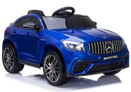 Elektromobilis vaikams Mercedes GLC 63S 4x4, mėlynas dažytas, vienvietis