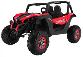 Elektromobilis vaikams Buggy Super star UTV-MX 12V raudonas