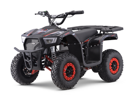 vaikiškas akumuliatorinis keturatis OUTLANDER ATV- 13EA Raudonas