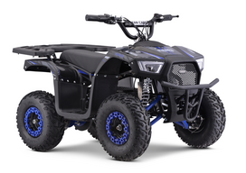 vaikiškas akumuliatorinis keturatis OUTLANDER ATV- 13EA Mėlynas