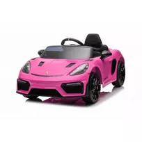 Vienvietis elektromobilis vaikams Porsche 718 Spyder RS (su MP4) Rožinis