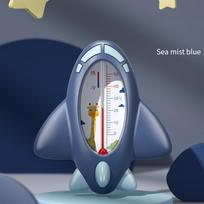 Aircraft Baby Bath Shower Water Thermometer Safe Temperature Sensor for Babies Floating Waterproof Shower Thermometer