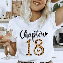 Chapter th Tshirt FeUnisex Tops Fashion Leopard Graphic Print Women TShirt Birthday Girls Party Tee Harajuku Short Sleeve Shirt S
