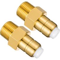 Pack of 2 Brass Thermals Safety Valves for Pressure Washer Pumps Featuring Overheat Protecting Ensuring Pumps Safety 1