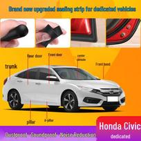 Honda Civic Eighth to Tenth Gen Door Sealing and Insulation Rubber Strip - Dustproof and Waterproof. Ninth Gen Civic [12-15] + 4-Door Package