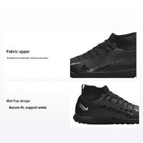 Nike Mercurial Superfly 9 Club TF GS Juodi Tamsiai Dūminiai Pilki Vaikams Sportbačiai Summit-White Volt DJ5954-001 33.5