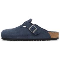 Birkenstock Boston Closed Toe Slippers Unisex Blue Regular Loose Fit 1030837 43