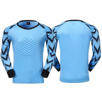 Factory direct sales, a goalkeeper suit, anti-drop and anti-collision sponge pad set, cross-border training football suit. Children's size 24