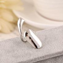 Punk Nails Finger Gold Ring Metal Rings Women Silver Fashion sidabras