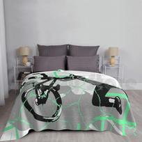 Mountain Bike-Dirt Bike Rider-Mtb Blanket For Sofa Bed Travel Road Bike Mountain Bike Biker Ride Size: 75*100cm, Weight: 230 GSM
