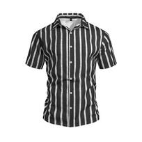 Summer seaside vacation shirt, men's all-match shirt L