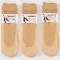 10Pairs Women Summer Ultra-Thin Crystal Socks Invisible Anti-Slip Sock High Elastic Nylon Fashion Ladies Short Ankle Stockings 3pair