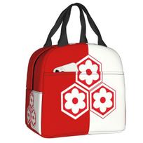 Manga Kimono Inuyasha Sesshomaru Lunch Bag Men Women Warm Cooler Insulated Lunch Box for Kids School Picnic Food Tote Bags One Size