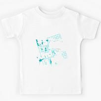 Vintage Style Friendly Movie Cartoon Robot Kids T-Shirt 150