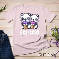 Boba Shirt Women Girls Bes Teas Kawaii Panda Bubble Tea T-Shirt Unisex T-shirt 6 4XL