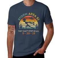 Storm Area 51 They Cant Stop Us All Vintage Retro TShirt Sweat Resistant Workout Tee Shirt S