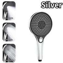 3 Modes Strong Pressurized Shower Head with Filter Large Flow High Pressure Handheld Shower Nozzle Household Shower Accessories