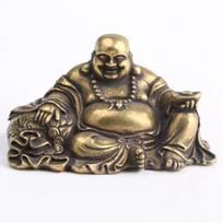 Antique Copper Brass Buddha Ornament Handmade Religions Buddha Sculptures  Office žalvaris