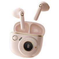 EDIFIER TO-U3 Plus Retro True Wireless Bluetooth Earbuds šviesiai rausvos spalvos