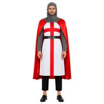 Men's Halloween Costume Cape for Stage Performance and Themed Events S raudona