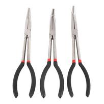 3pcs Insulated Comfort Grip Handles Long Nose Pliers Precision Long Nose Pliers  Wire Bending