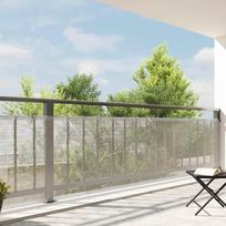 Transparent Tarpaulin With Eyelets 1X8 M Polyethylene