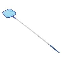 Pool Vacuum Head Skimmer Net Set Skimming Mesh with Removable Pole Swimming Pool Cleaner Supply Color: Blue