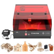 Mecpow X4 Pro 22W Laser Engraving Machine with Built-in Camera, Acrylic protective Cover and FDA Class 1 Certification