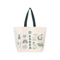 Starbucks Korea Reusable Bag XL Ivory ONE SIZE balta